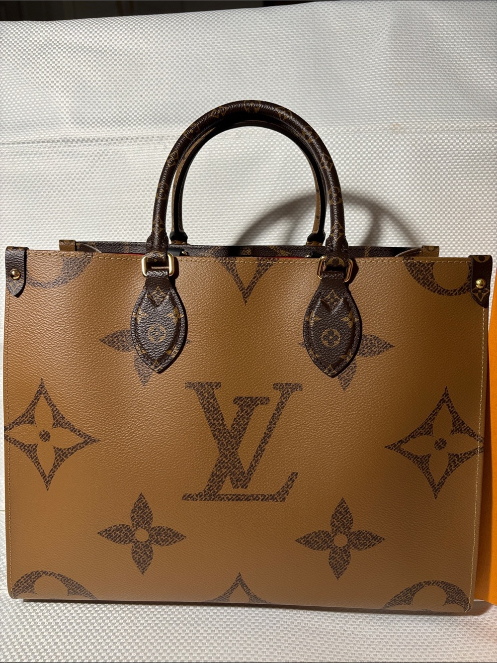 Louis Vuitton Brown Monogram OnTheGo Shopper Tote